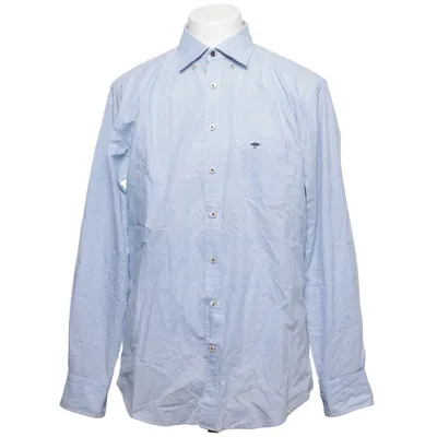 Shirt (Blue, White) from Harbour Cotton