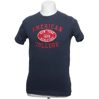 T-shirt (Bleu) de American College Coton