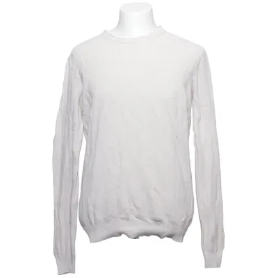 Sweater (Beige) fra Zara Man Basic Bomuld, Linned, Silke