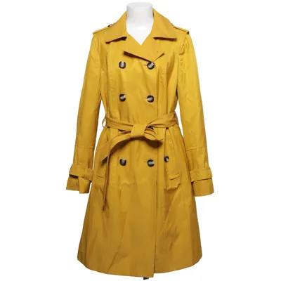 Trenchcoat (Geel) van Collection Debenhams Katoen, Polyester