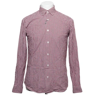Shirt (Red, White) from Z Zegna Cotton