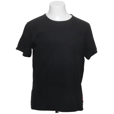T-shirt (Zwart) van Newbody Katoen