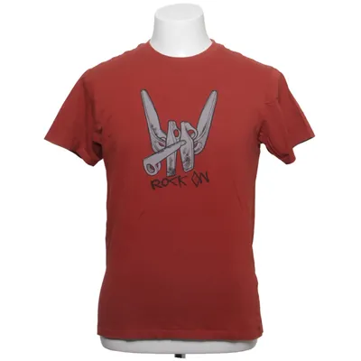T-shirt (Rood) van Black Diamond Elastaan, Organisch katoen