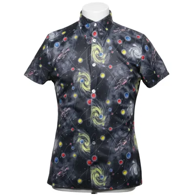 Short sleeve shirt (Black, Multicolored) from Mercy