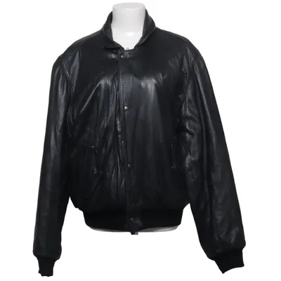 Lederjacke (Schwarz) von Gilbert Gilbert Baumwolle, Leder, Polyester