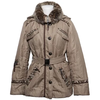 Vinterjacka (Beige, Flerfärgad) från Concept Akryl, Metallfiber, Polyester