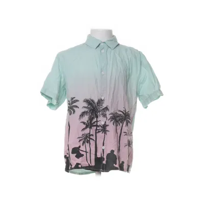 Kortärmad skjorta (Blå, Rosa, Svart) från H&M Bomull