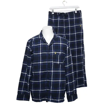 Pyjamas (Blå, Vit) från Lyle & Scott Bomull, Polyester