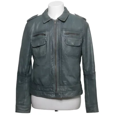 Leren jack (Jacket 006) van Goosecraft Katoen, Leer, Polyester