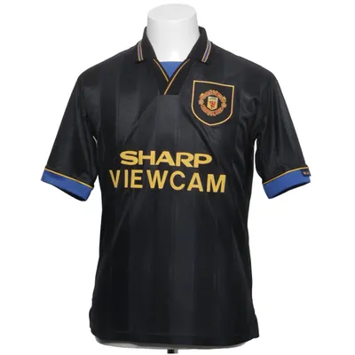 Football jersey (Black, Blue, Yellow) from Manchester United Polyester