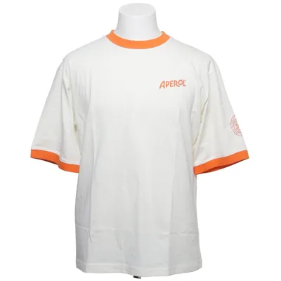 T-shirt (Vit, Orange) från Aperol Ekologisk bomull