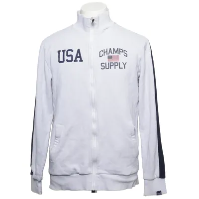 Veste de sport (Blanc, Bleu) de Champs Supply U.S.A. Coton, Polyester