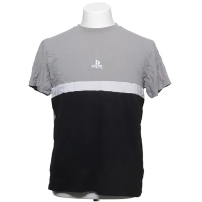 T-shirt (Grijs, Wit, Zwart) van Playstation Katoen