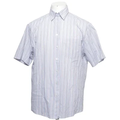 Kortærmet skjorte (Blå, Hvid, Brun) fra Henderson Bomuld, Polyester