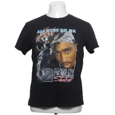 T-shirt (Black, Multicolored) from Mister Tee Cotton