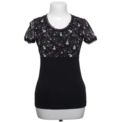Top (Zwart, Wit, Rood) van Disney Katoen, Elastaan