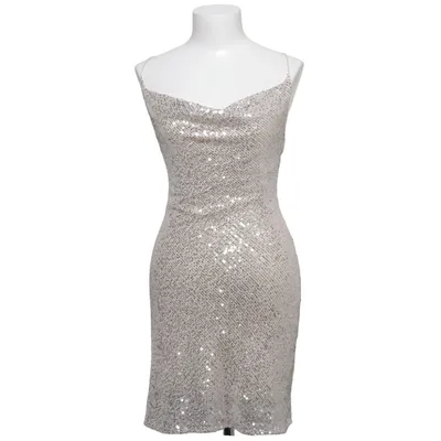 Cocktailkleid (Silber) von Nelly x Glamorous Polyester