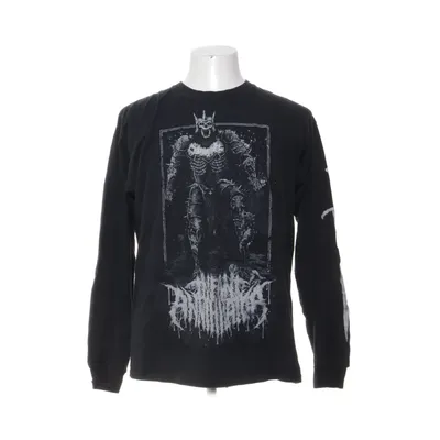Lange mouwen shirt (Zwart) van Gildan Katoen