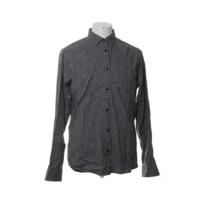 Shirt (Gray) from Solid Cotton