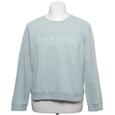 Sweatshirt (Turquoise) de Polo Club Coton biologique, Polyester recyclé