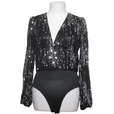 Body (Sort, Sølv) fra Boohoo Elastan, Polyester