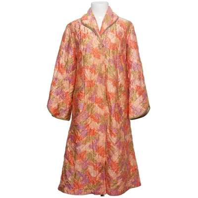 Coat (Orange, Multicolored) from Vintage