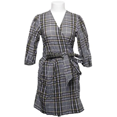 Omlottklänning (Flerfärgad) från Ganni Bomull, Polyamid, Polyester