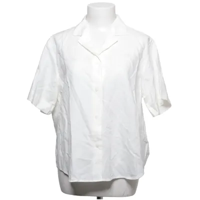 Korte mouwen shirt (Wit) van Uniqlo Katoen, Linnen, Viscose