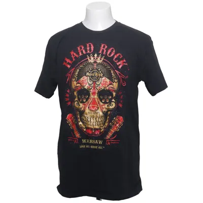T-shirt (Zwart) van Hard Rock Cafe Katoen, Polyester