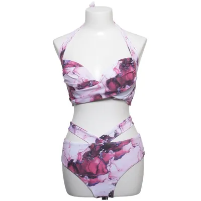 Bikini (White, Pink, Multicolored) Elastane, Polyester