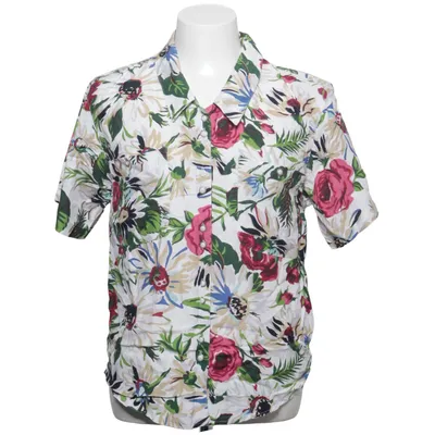 Korte mouwen shirt (Wit, Meerkleurig) van Canasta Viscose