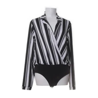 Body (Svart, Vit) från Amisu Elastan, Polyester