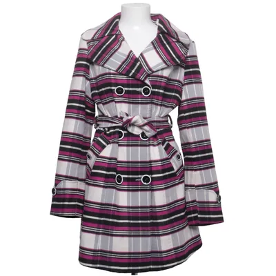 Jas (Lila, Wit, Zwart) van MaxMara Polyester, Wol