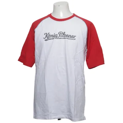 Honkball T-shirt (Rood, Wit) van König Pilsener Katoen