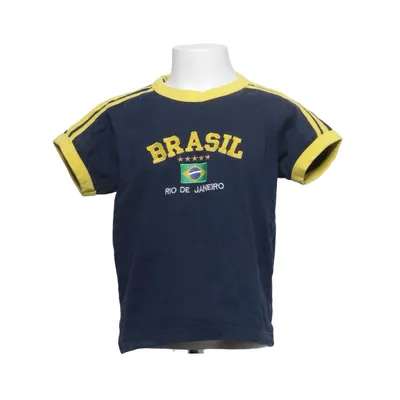 T-shirt (Bleu, Jaune) de Salada De Cores Coton