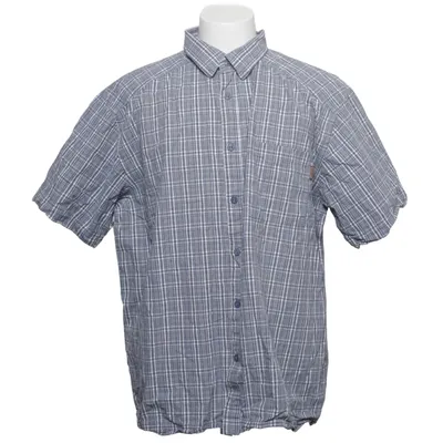 Chemise à manches courtes (Bleu, Blanc) de Wolverine Coton