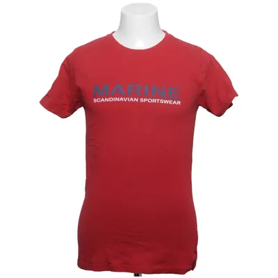 T-shirt (Rouge) de Marine Scandinavian Sportswear Coton