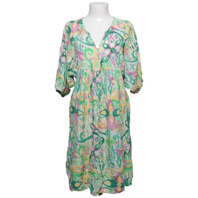 Kjole (Grøn, Gul, Pink) fra Carla Giannini Viscose