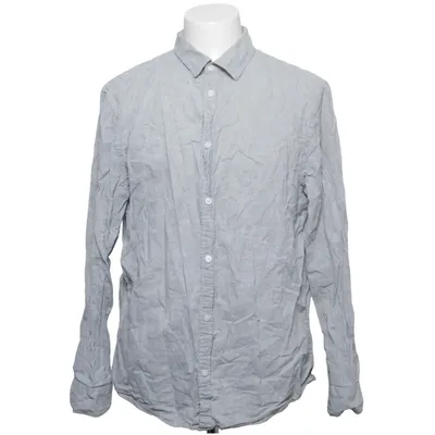 Shirt (Groen) van H&M Man Katoen, Linnen