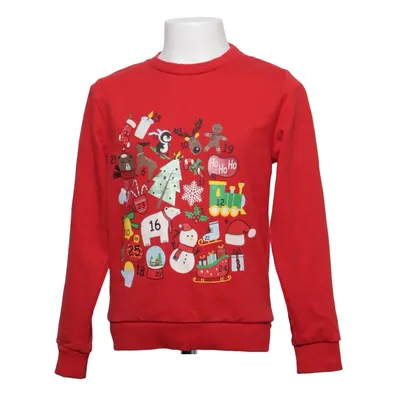 Kersttrui (Rood, Meerkleurig) Katoen, Polyester