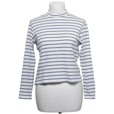 T-shirt à manches longues (Blanc, Bleu) de Marie Lund Coton