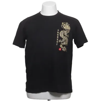 T-shirt (Black) from Korea Cotton