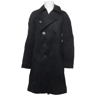 Trenchcoat (Svart) från H&M Comme des Garçons Polyester, Viskos, Ull