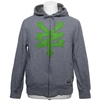 Sweat à capuche (Gris, Vert) de Zoo York Coton, Polyester