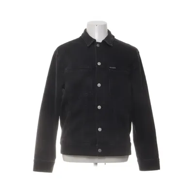 Denimjakke (Sort) fra Calvin Klein Jeans Bomuld, Polyester