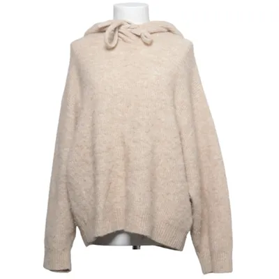 Huvtröja (Beige) från & Other Stories Alpackaull, Elastan, Polyamid