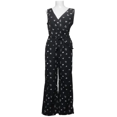 Jumpsuit (Black, White) from QS Style