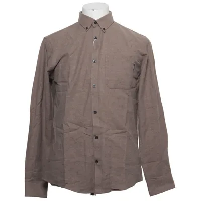 Button down shirt (Brown) from Lindbergh Cotton