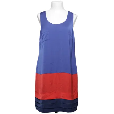Dress (Blue, Red) from Limited Collection Polyester