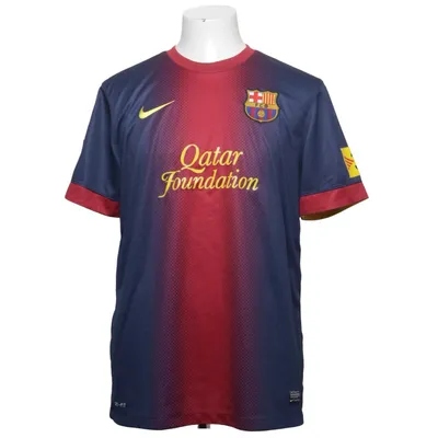 Fodboldtrøje (Blå, Rød) fra Nike Polyester